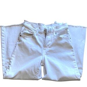 Levi's Women's White Ankle & Cropped Jeans SZ 25